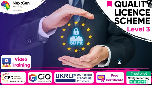 GDPR Compliance & Data Protection Level 3 - CPD Accredited