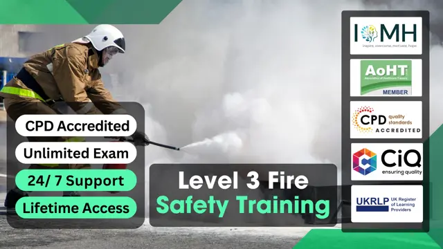 Level 3 Fire Safety Training - CPD Certified