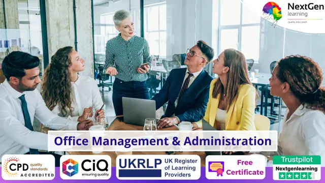 Level 3 Office Management & Administration (Office Skills) Diploma - CPD Certified
