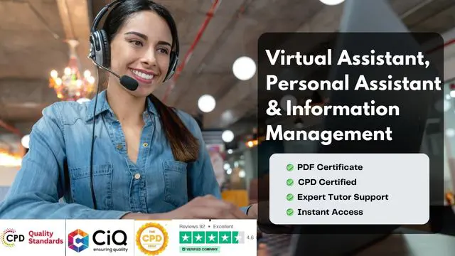 Virtual Assistant, Personal Assistant & Information Management Diploma (GDPR Training)