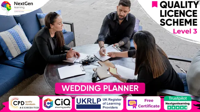 Wedding Planner - Budgeting, Decorating & Catering - Level 3 Diploma 