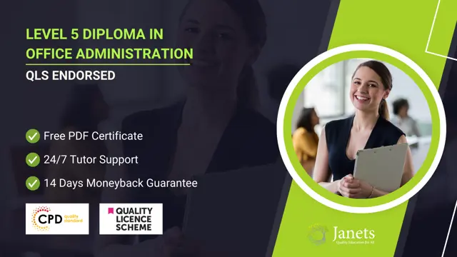Level 5 Diploma in Office Administration - QLS Endorsed