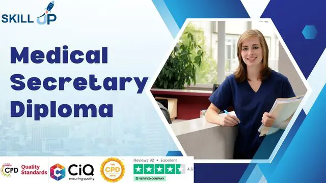 Medical Secretary & Medical Terminology with Executive PA Diploma - CPD Certified