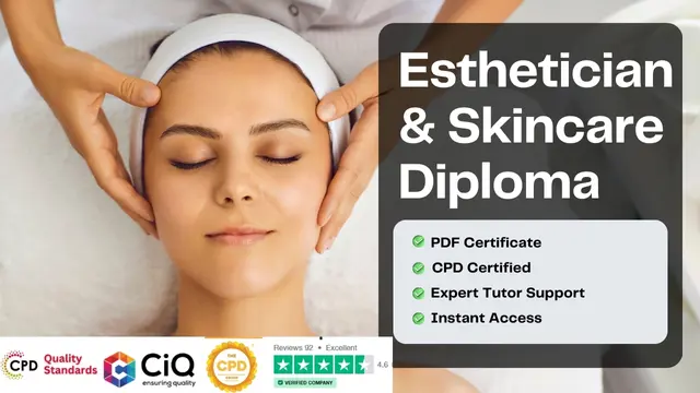 Esthetician & Skincare Diploma - CPD Certified