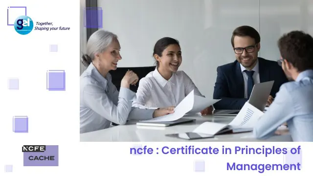 ncfe : Certificate in Principles of Management