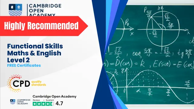 Functional Skills Maths & English Level 2 with Shortcut Tips & Tricks