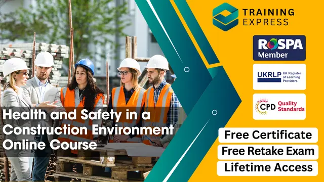 Health and Safety Management for Construction (UK) - Also Covered CSCS