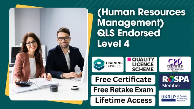 Level 4 Diploma in Human Resources Management (HR Manager Training) - QLS Endorsed