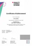 QLS Endorsed Hardcopy Certificate
