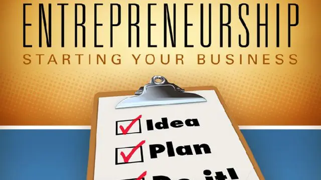 Entrepreneurship - Entrepreneurship Course