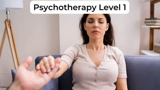 Psychotherapy Level 1