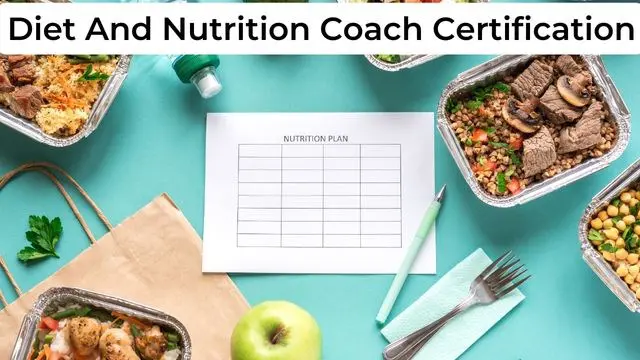 Diet And Nutrition Coach Certification