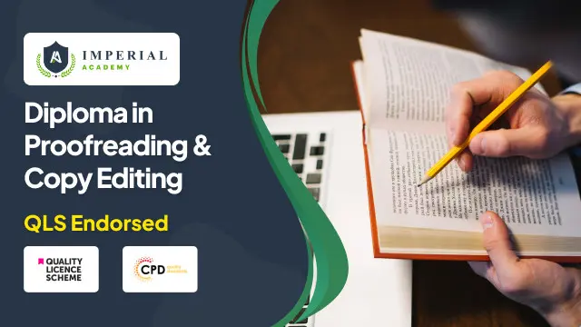 Diploma in Proofreading & Copy Editing (QLS Level 5)