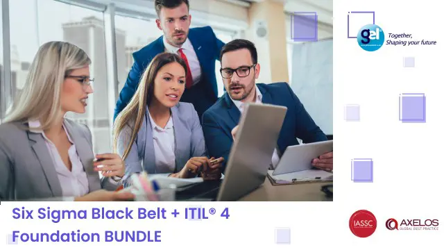Six Sigma Black Belt + ITIL® 4 Foundation BUNDLE