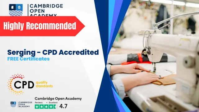 Serging - CPD Accredited