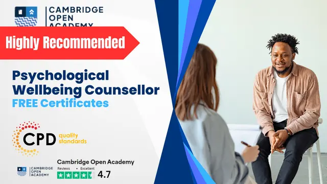 Psychological Wellbeing Counsellor