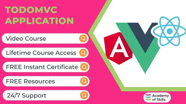 TodoMVC Application in Vue, React and Angular