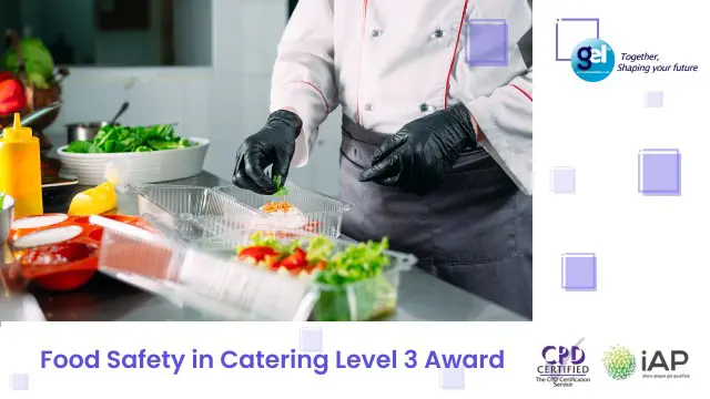 Food Safety in Catering Level 3 Award 