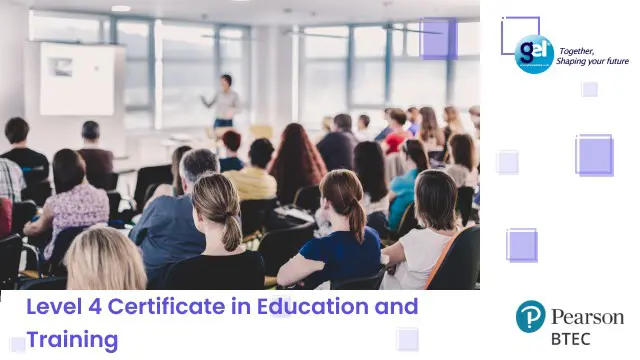Pearson BTEC Level 4 Certificate in Education and Training (RQF)