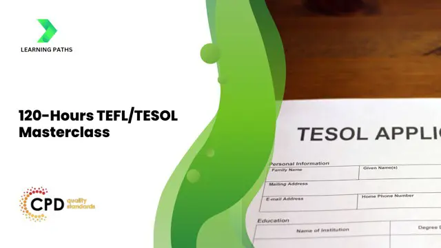 120-Hours TEFL/TESOL Masterclass