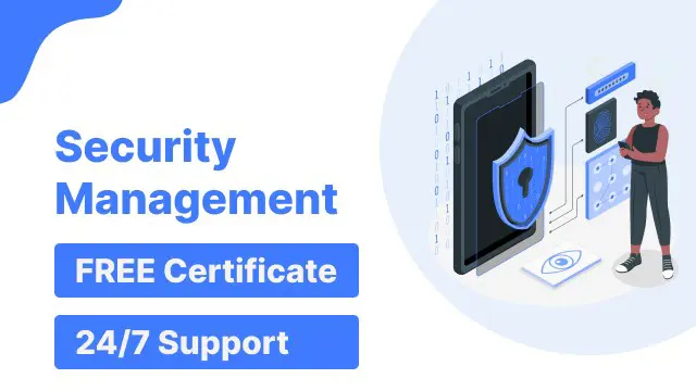 Security Management: Security Management (Online) - CPD Certified
