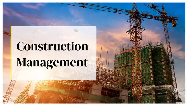 Construction Management Masterclass - CPD Certified