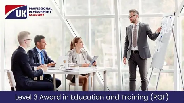 Award in Education and Training - AET (Formerly PTTLS)