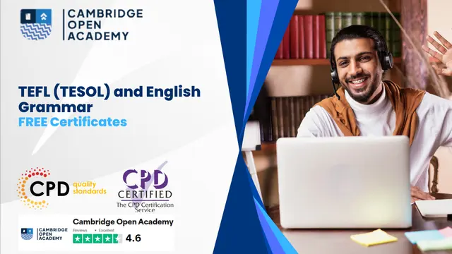 TEFL (TESOL) and English Grammar - CPD Approved Training
