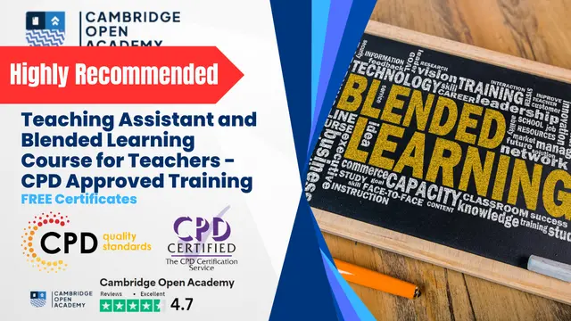 Teaching Assistant and Blended Learning Course for Teachers - CPD Approved Training