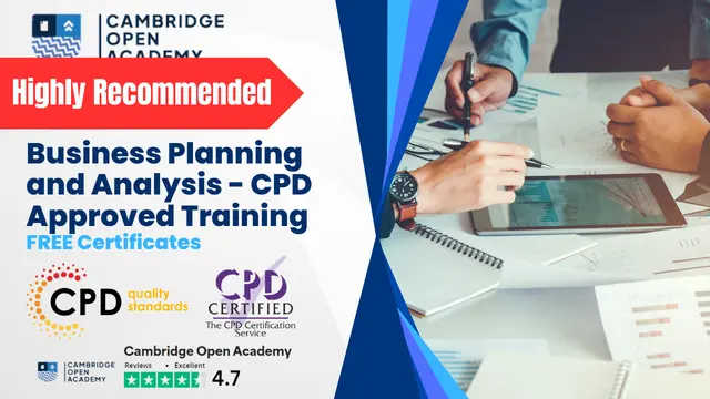 Business Planning and Analysis - CPD Approved Training