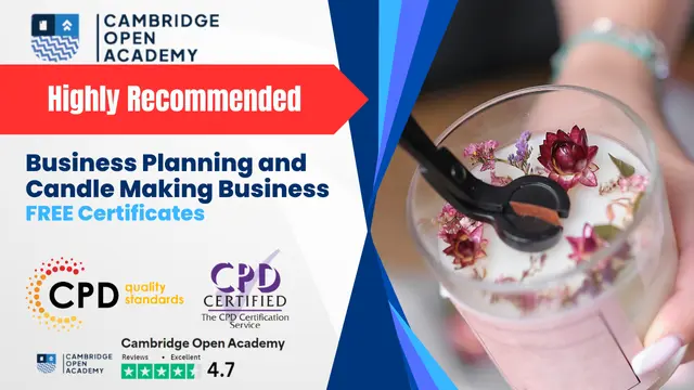Business Planning and Candle Making Business - CPD Approved Training
