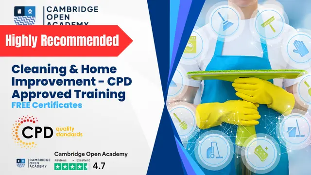 Cleaning & Home Improvement - CPD Approved Training