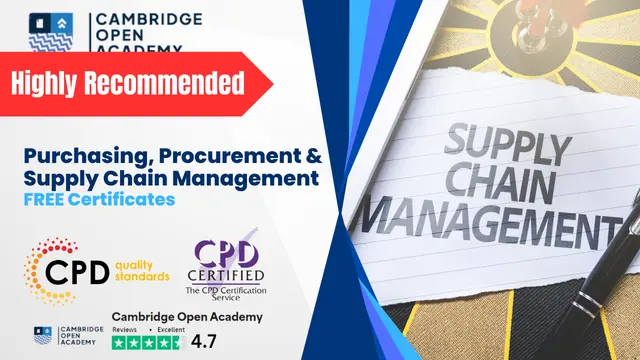 Purchasing, Procurement & Supply Chain Management - CPD Approved Training