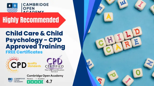 Child Care & Child Psychology - CPD Approved Training