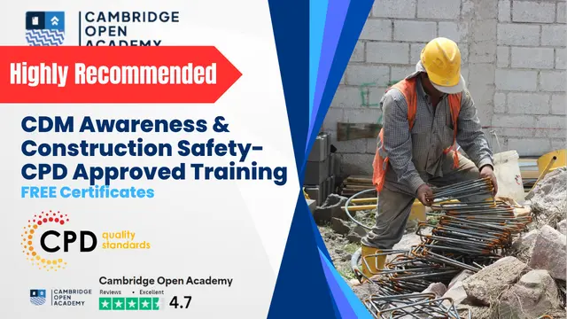 CDM Awareness & Construction Safety-CPD Approved Training