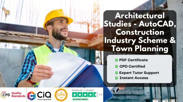 Architectural Studies - AutoCAD, Construction Industry Scheme & Town Planning