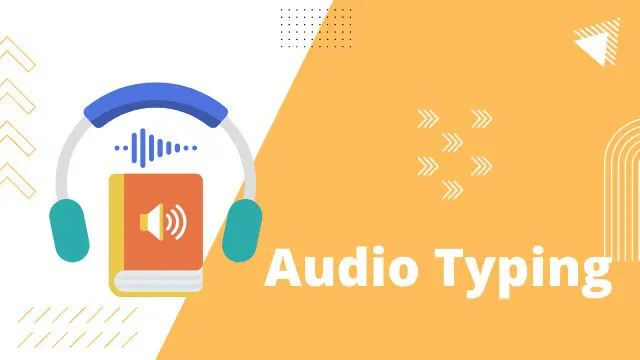 Audio Typing Training