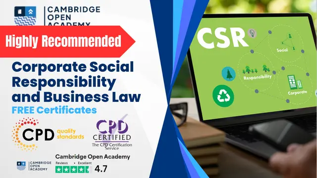 Corporate Social Responsibility and Business Law - CPD Approved Training