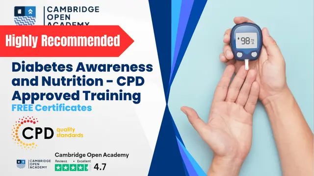Diabetes Awareness and Nutrition - CPD Approved Training