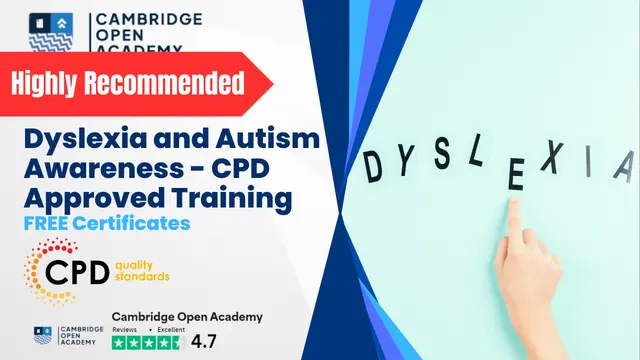 Dyslexia and Autism Awareness - CPD Approved Training