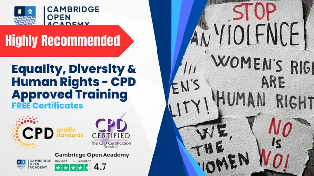 Equality, Diversity & Human Rights - CPD Approved Training