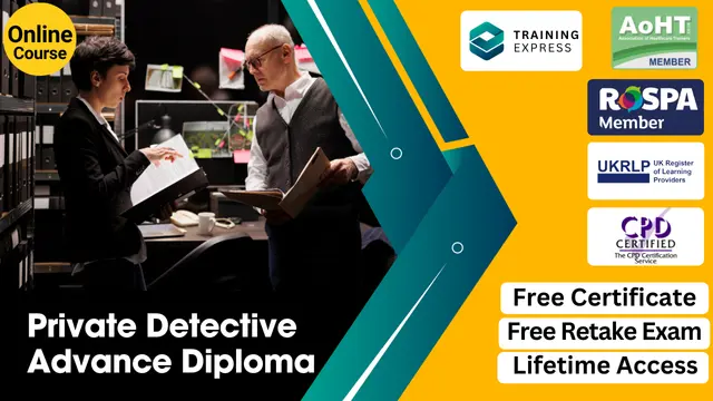 Private Detective Advance Diploma - CPD Accredited