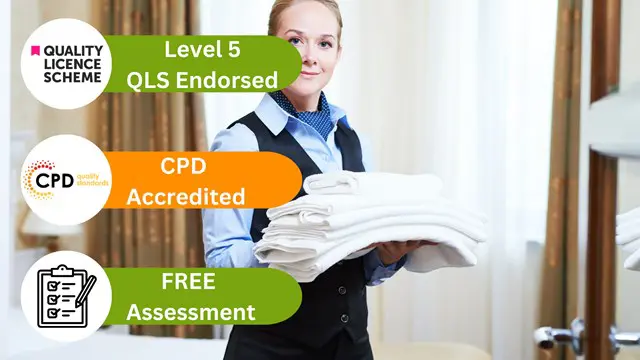 Level 5 Diploma in Housekeeping Training - QLS Endorsed 