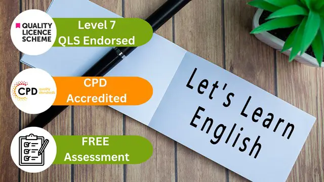 Level 7 Diploma in Teaching English as a Foreign Language (TEFL) - QLS Endorsed 