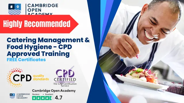 Catering Management & Food Hygiene - CPD Approved Training