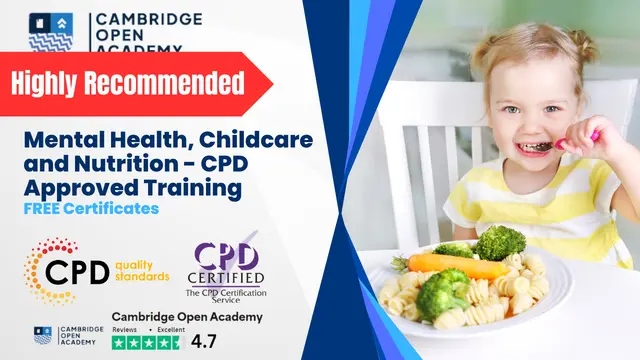 Mental Health, Childcare and Nutrition - CPD Approved Training