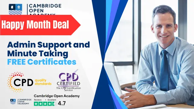 Admin Support and Minute Taking - CPD Approved Training