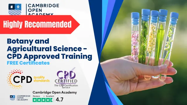 Botany and Agricultural Science - CPD Approved Training