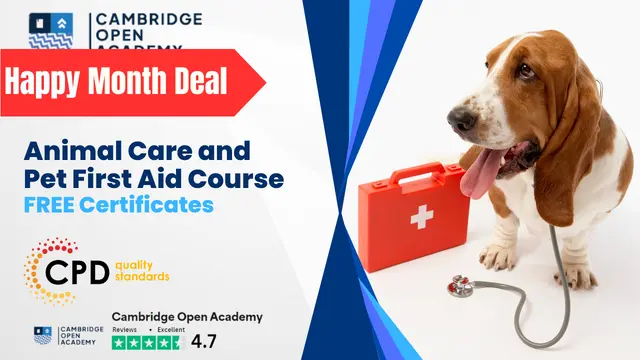 Animal Care and Pet First Aid Course - CPD Approved Training