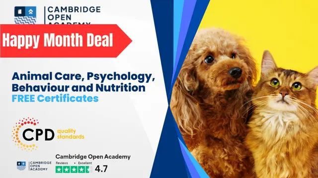 Animal Care, Psychology, Behaviour and Nutrition - CPD Approved Training